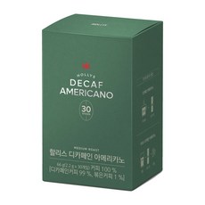 할리스 디카페인 아메리카노, 1개, 30개입, 2.2g
