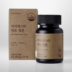 여에스더 락토 철분, 60정 x 1박스
