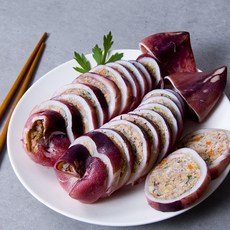 프레씨 속초 중앙시장 명물 오징어순대 (통), 1팩, 500g