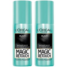로레알 파리 로레알파리 매직 리터치 75 ml, 블랙, 2개