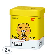 레모나 카카오 프렌즈 에디션 틴케이스 랜덤발송 50p, 2개, 100g
