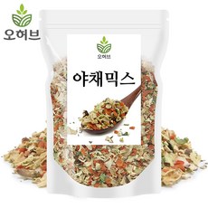 오허브 건조야채 야채믹스 건더기스프, 1팩