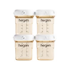 헤겐 모유 + 이슈식 보관함 150ml, 4개입, 1개