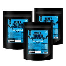 SP스포츠 농축유청단백질 WPC 2kg 3개묶음, 3개