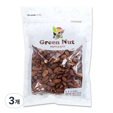 그린너트 구운 아몬드, 400g, 3개