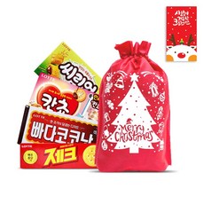 무한상사 크리스마스 고마워요 과자 선물 세트 과자세트, 5세트, 4종선물세트