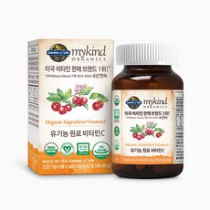 마이카인드 유기농 비타민C, 1개, 60정