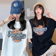 로지 여성용 크루넥 반팔 티셔츠 2종 세트