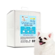 강아지 디럭스 배변패드 특대형 72g 레몬향 25매, 1개, 25개입