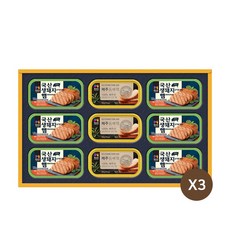 목우촌 국산 생돼지 햄+제주 돔베팸 맛있게 더 담은 3호 LG선물세트, 3개