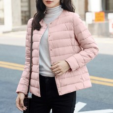 여성 경량 패딩 오리털 빅사이즈 점퍼 아우터