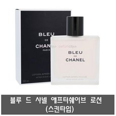 [국내당일출고] 샤넬 블루 드 애프터쉐이브 로션 100ml(스킨타입) * 무료선물포장+쇼핑백증정 * 국문라벨, 1개