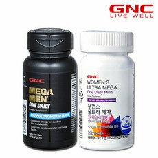 [GNC] 메가맨 우먼스 원 데일리 멀티비타민 (60정) 60일분 택1, 원데일리 메가맨 1병