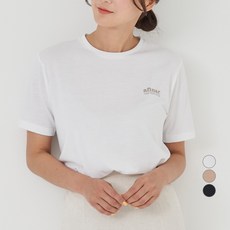 아피나르 레이온 찰랑 프린트 반팔 티셔츠