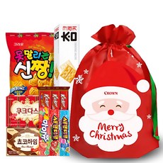 크라운 크리스마스 과자 선물 세트