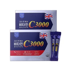 라이프케어 비타민C3000 영국산100%, 2개, 300g