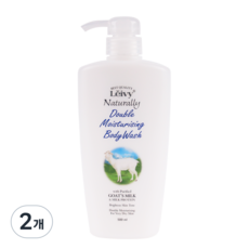 Leivy 산양유 바디워시 플로럴 코튼향, 500ml, 2개