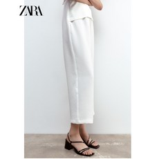 ZARA 자라 애나멜 통굽 스트랩 샌들