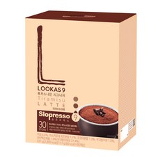 루카스나인 슬로프레소 시그니처 티라미수라떼, 30개입, 4박스