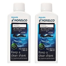 Philips Norelco 필립스 노렐코 제트 클린 전기면도기 세정제 300ml 2팩