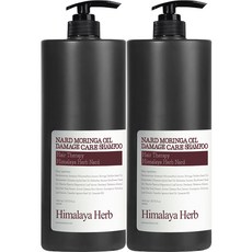부케가르니 나드 모링가 오일 데미지 케어 샴푸, 1500ml, 2개