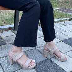슈즈앤 여성용 스트랩 샌들 힐 sn066