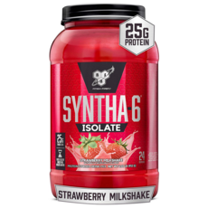 신타6 아이솔레이트 딸기 분리유청단백질 Syntha-6 Whey Protein Isolate 912 g, 1병