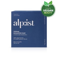 알피스트 비건 두피케어 샴푸바 코튼머스크향, 1개, 100g