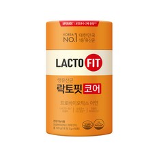 종근당 락토핏 생유산균 코어 1통(2개월분) 생 유산균, 1개, 120g