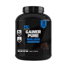 마켓디 게이너 퓨어 3kg 살찌는 헬스 칼로리 벌크업 탄수화물 체중증가 식물성 단백질 보충제 프로틴 가루, 1개