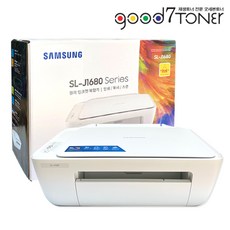 삼성 SL-J1680 잉크젯복합기 스캐너 복사 가정용 프린터기, SL-J1680 정품잉크 동봉