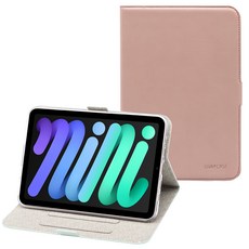 스냅케이스 태블릿PC 민트리 가죽 케이스, 핑크