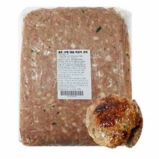 원호 수제 떡갈비 생반죽-5kgx1팩(업소 전문용), 5kgx1팩, 5kg