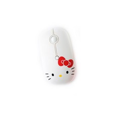 헬로키티 저소음 무선마우스 HK-W330M, 화이트