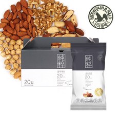 산과들에 순수가온 20입 하루견과류 선물세트, 20g, 20개입