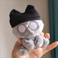 전원우 seventeen 시멘트 고양이 인형 10cm, 고양이 10cm
