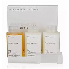Olaplex No.1 본드 멀티플라이어 No.2 N1 N2 N3 No.3 퍼펙터 독립형 전문 헤어 트리트먼트 오일 마스크 3 개/세트, [01] N1N2N2