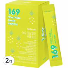 인테이크 뮤즈해빗 169 아임파인 곡물효소 파인애플맛 30p, 30포, 120g, 2개