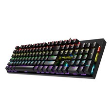 조이트론 청축 게이밍 기계식 키보드, 혼합색상, JTMK-200L, 일반형