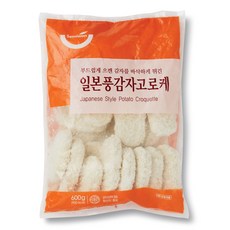 세미원푸드 일본풍 감자고로케 600g (30g x 20개), 1팩