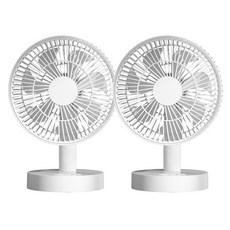 엔보우 모노 2세대 탁상용 무선 휴대용 선풍기, 모노 1+1(할인 이벤트)