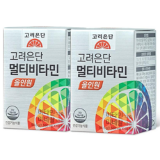 고려은단 멀티비타민 올인원, 60정, 2개