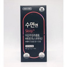 그린스토어 수면엔 프라임 미강 주정 추출물 30정 60정 [약국정품], 1개