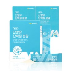 비타민마을 산양유 단백질 분말 스틱 30p, 60g, 3개