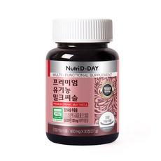 뉴트리디데이 프리미엄 유기농 식물성원료 밀크씨슬 27g, 1개