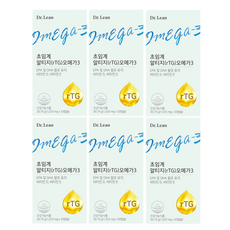 닥터린 초임계 알티지 오메가3 (30캡슐) 6박스 6개월, 30정, 6개