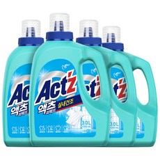 액츠 퍼펙트 실내건조 드럼용 액상세제 본품, 3.2L, 4개