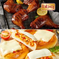 [비비큐] [BBQ] 자메이카 통다리 200g x 6팩+포켓피자 80g x 4팩, 선택:2.자메이카6팩+고르곤졸라4팩