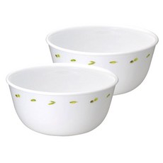 코렐 올리브가든 면기, 화이트, 2개