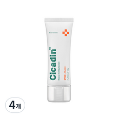 미샤 시카딘 레스큐 마일드 선크림 SPF50+ PA++++, 40ml, 4개